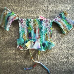 Peixoto Multicolor Knit Kids Top